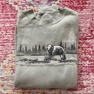 Alaska Sage Green Sweatshirt